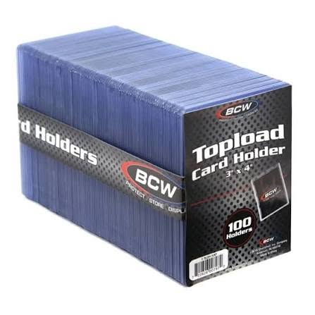 3×4 Topload Card Holder - Standard